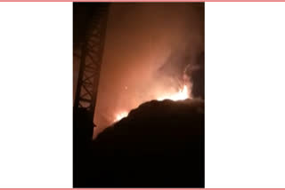 soybean mill in Washim was set on fire