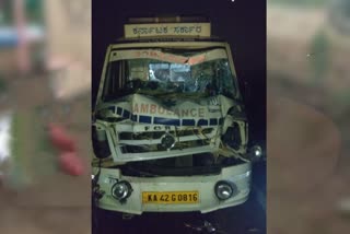 ambulance accident in vijaypur