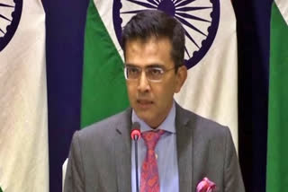 Ministry of External Affairs Spokesperson Raveesh Kumar