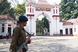 Carcade rehearsal before President visit to Jharkhand