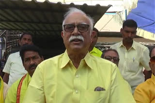 ashok gajapathi raju on chandra babu vishaka tour