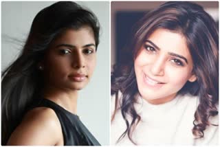 chinmayi wishes Samantha on her tenth year in Cinema