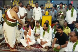 MLA VISIT YADADRI NARASIMHA SWAMI TEMPLE