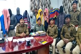 ten Opium cultivators arrested chaibasa