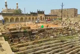 Two underground structures were found in Gandikota