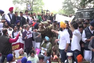 akali supporters arrested,punjab budget 2020