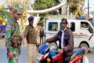 Intensive vehicle checking campaign being conducted in khunti