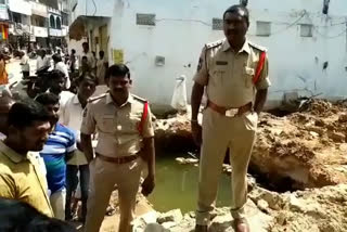 Accidental death of a person at jogipet in sangareddy district