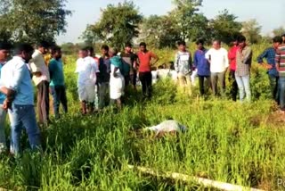 FARMER DIED WITH CURRENT SHOCK IN NIRMAL