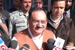 BJP national president JP Nadda