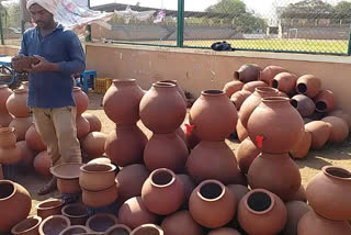 Demand for pottery in modern times in bider