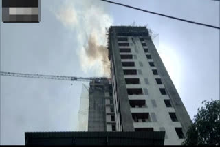 Fire in Mumbai  Mumbai Fire  Thane Fire  തീപിടുത്തം  താനെയില്‍ തീപിടുത്തം