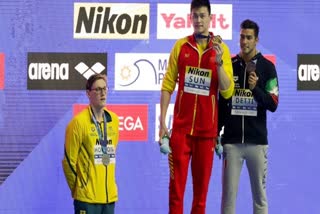 Three time olympic champion swimmer sun yang handed eight year ban by CAS