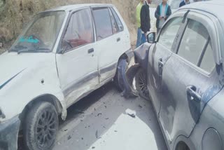 car accident in theog shimla