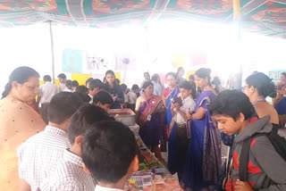 Various experiments were conducted by a child scientist at the Amravati Adarsh School