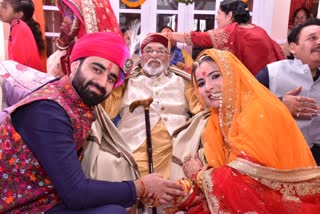 JP Nadda son marriage bilaspur जेपी नड्डा के बेटे की शादी बिलासपुर में