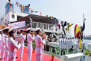 Offshore patrol vessel ICGS Varad commissioned