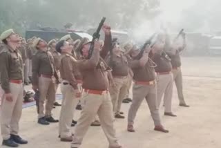 mock drill by sahajahanpur police in UP