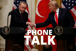 US President Donald Trump and Turkish President Recep Tayyip Erdogan