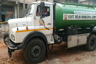 stones removed from road in shivpuri violence effected area