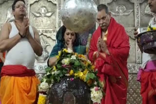 CBI director Rishi Kumar Shukla visited Ujjain Mahakal