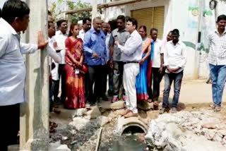 Special focus on hygiene at bhupalpally district collector abdul azim