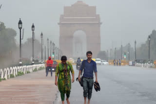 hailstorm and rain in delhi on 29 february 2020 weather update