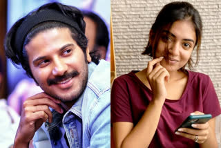 NAZRIYA  Dulquer Salmaan calls Nazriya Fahad  'കുഞ്ഞി'ക്ക് കിടിലന്‍ സര്‍പ്രൈസ് നല്‍കി ദുല്‍ഖര്‍  ദുല്‍ഖര്‍ സല്‍മാന്‍  Nazriya Fahad  Fahad  കണ്ണും കണ്ണും കൊള്ളയടിത്താല്‍