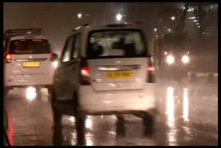 Heavy rain in national capital Dehli