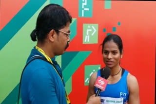 Dutti Chand  Gold won at the India University Games