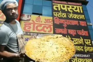 Challenge yourself to finish 3 paranthas in 50 mins in this eatery