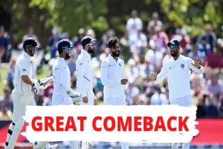 india vs newzealand second test second day update