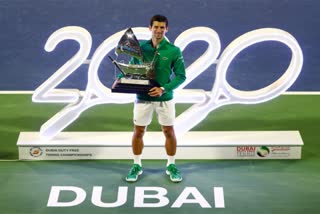 Djokovic beats Tsitsipas to win his 5th Dubai Championships title