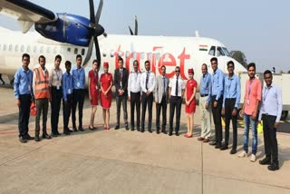 Commencement of Belgaum-Kadapa flight service from Sambra Airport