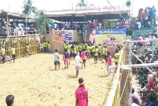 Annamangalam Jallikattu in Perambalur