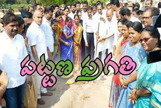 minister mallareddy laid foundation stone at nagaram