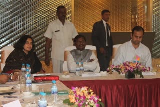 Union Tribal Affairs Minister Arjun Munda held meeting in Ranchi