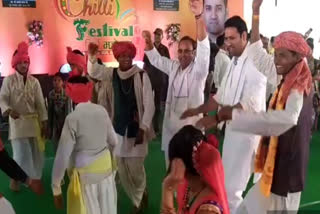 Minister Sachin Yadav lashed out at Chilli Festival in khargon