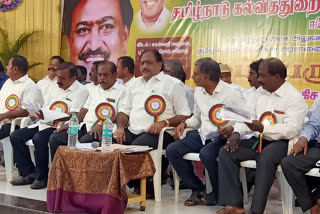 govt staffs union head meeting in erode