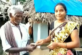 Distribution of Social Pensions in P.Gannavaram