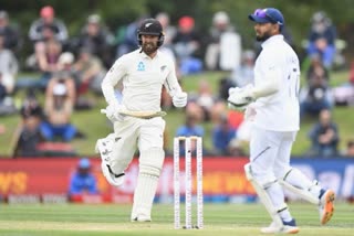 New Zealand 46 for no loss at lunch after India's 124 all out