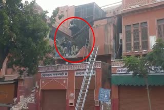 house collapses in jaipur