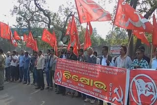 labour strike in rourkela