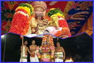 Sri Lakshminarasimhaswamy Brahmotsavam in Ahobilam at kurnool