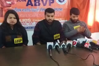 abvp will protest against government