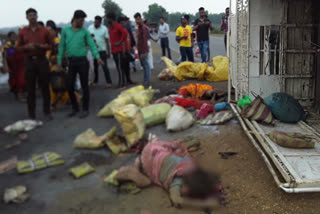 accident in jagdalpur five died