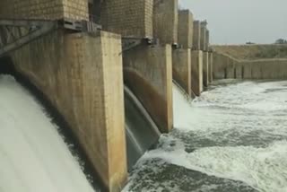 400 cubic feet of water opening to protect agricultural crops from Kelavarapalli Dam