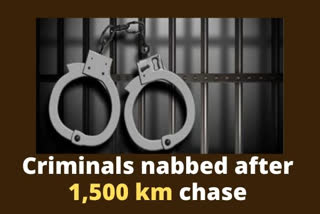 Seven wanted Punjab criminals nabbed after 1,500 km chase