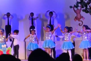 Delhi Police Public School Children gave their best performance in the school annual funcion