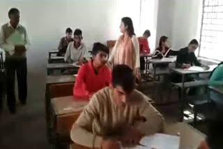 Private school operator caught during higher secondary examination